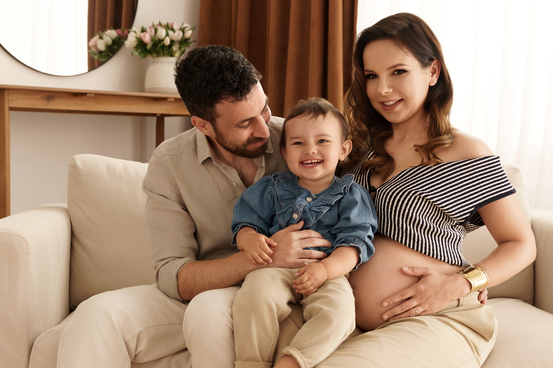 Kismama fotózás Kismama fotózás nagytesóval